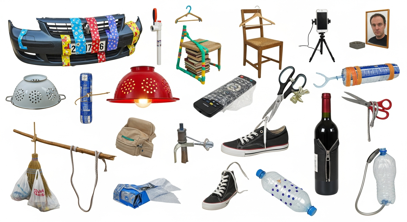 「ダサい」が最強の武器！ 日常の「困った」を解決する72の奇想天外DIY