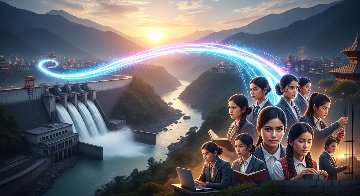ネパール、AIで巨大経済圏へ躍進?水力発電と若年層のポテンシャルを活かせ