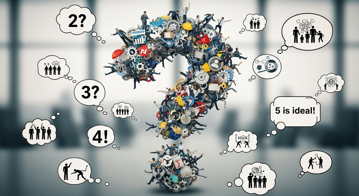 「共同創業者は何人がベスト？」という無意味な議論をやめるべき理由