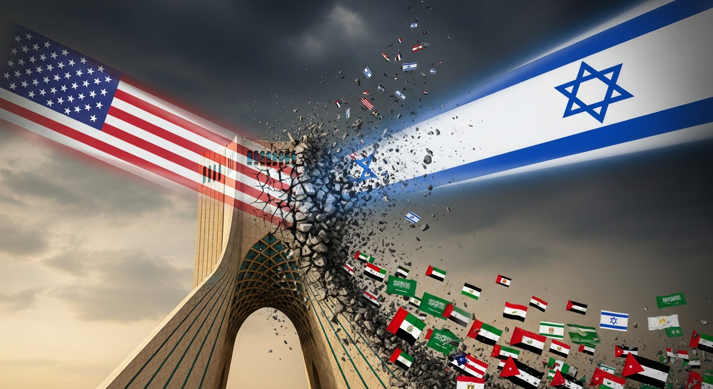 イラン帝国の終焉：アメリカとイスラエルの決断的介入がもたらす中東新時代