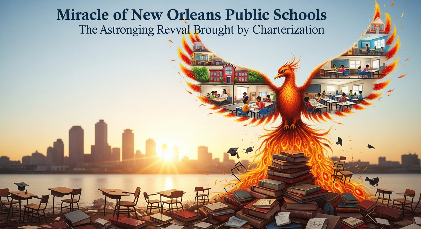 ニューオーリンズ公立学校の奇跡:公設民営化がもたらした驚異的な再生劇と今後の展望