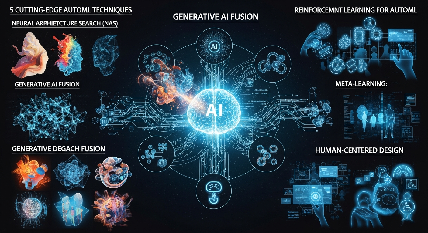 2026年、AI開発の未来図:生成AI融合から人間中心設計まで、注目すべきAutoML技術5選