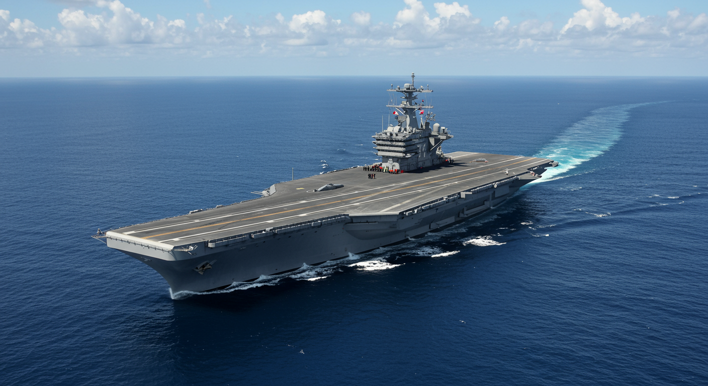 米空母打撃群、カリブ海へ展開:麻薬対策か、それとも「戦争の捏造」か?