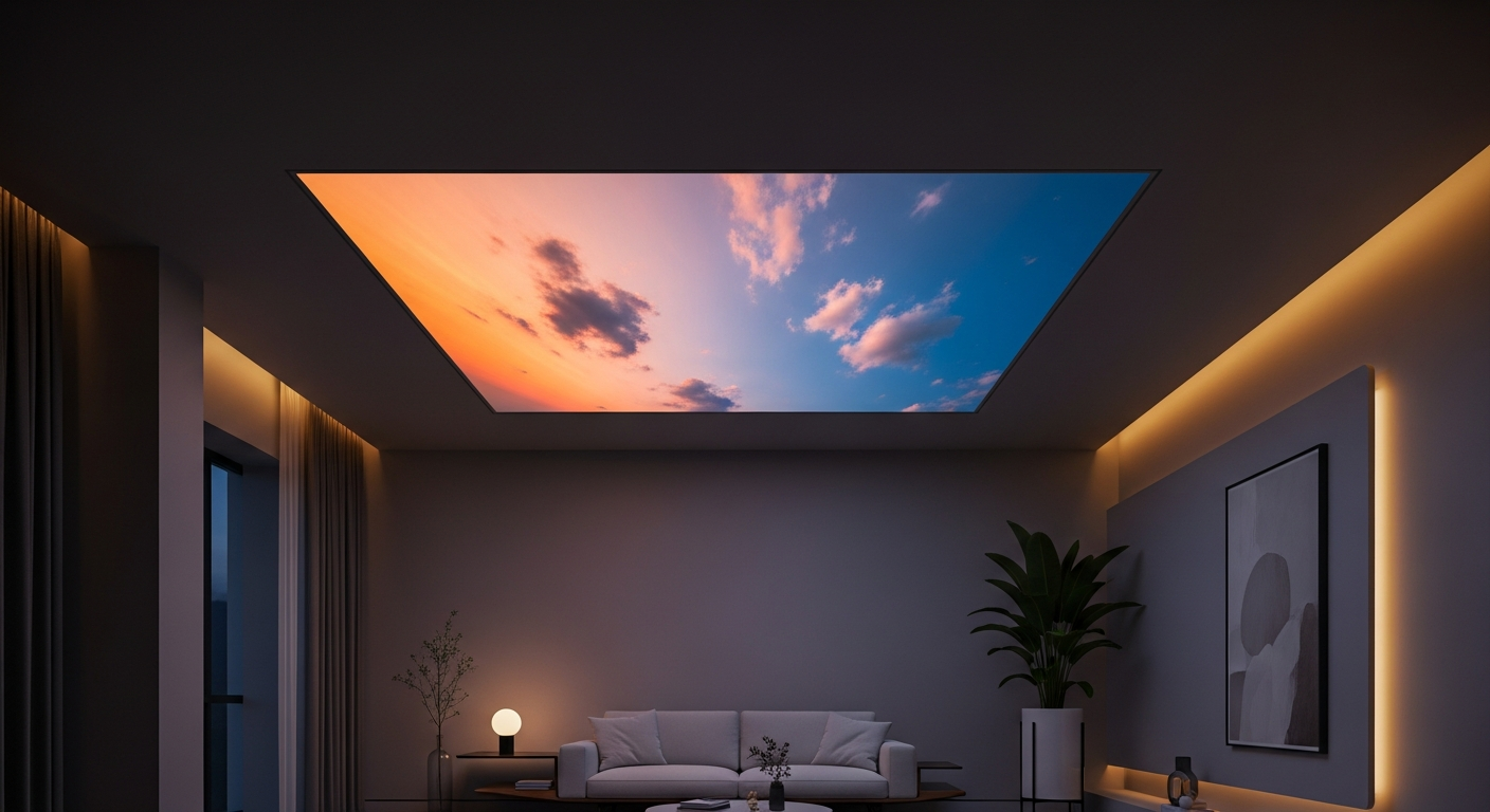 家の中に「空」を持ち込む？499ユーロの最新LEDパネルが変える住環境の常識