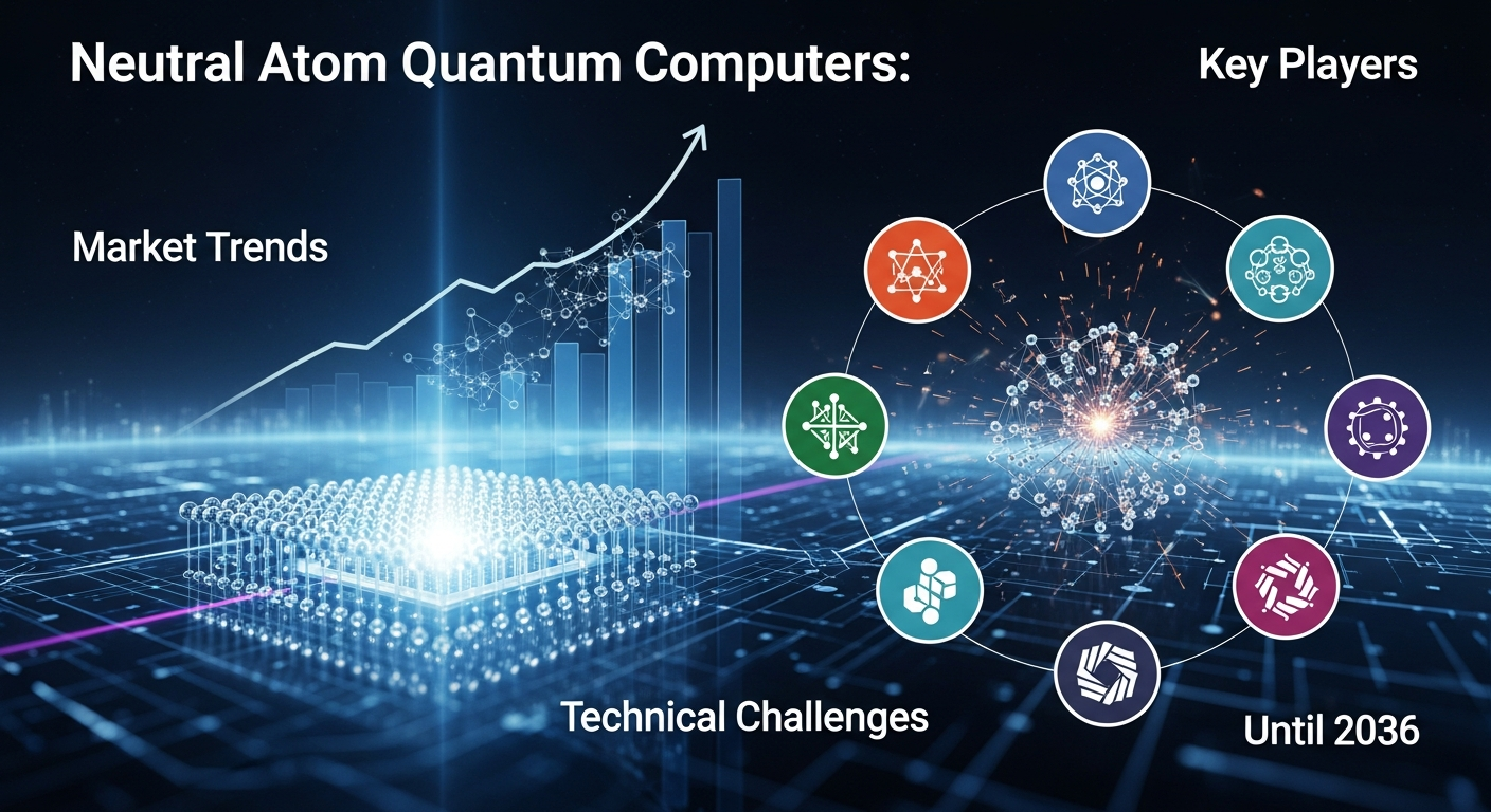 中性原子量子コンピュータ:2036年までの市場動向、技術的課題、および主要プレイヤー