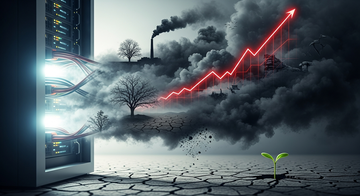 AIの環境負荷は「隠しきれない真実」に──エネルギー危機と脱炭素のジレンマ