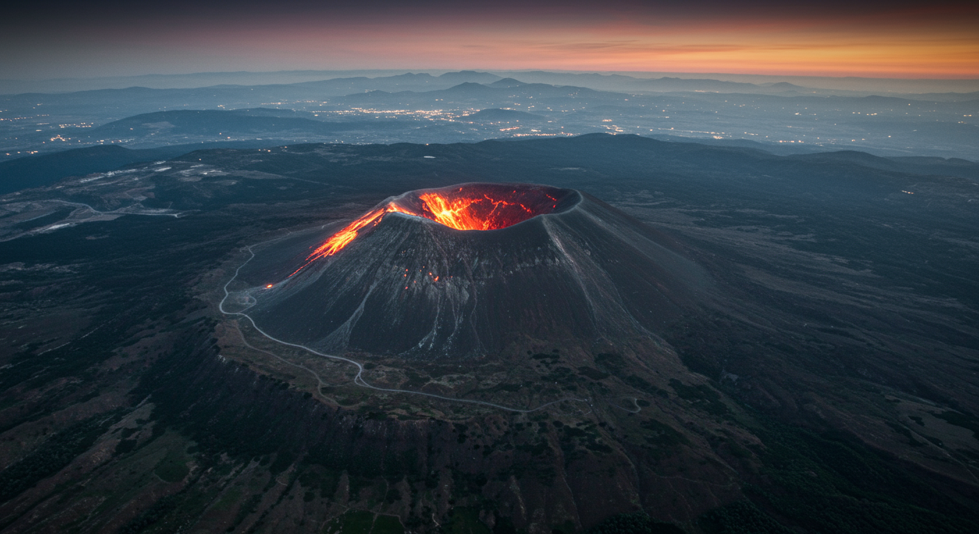 AIが暴くイタリアの活火山「キャンピ・フレグレイ」に潜む謎の「リング断層」と地震活動