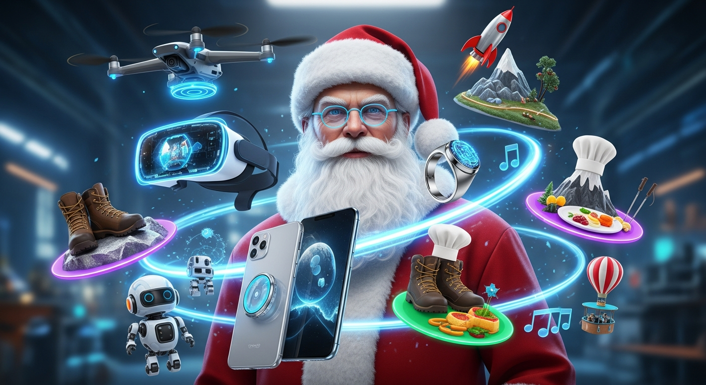 2025年ホリデーギフト:テクノ・クラウスが選ぶ、最新ガジェット&ユニーク体験ギフト10選