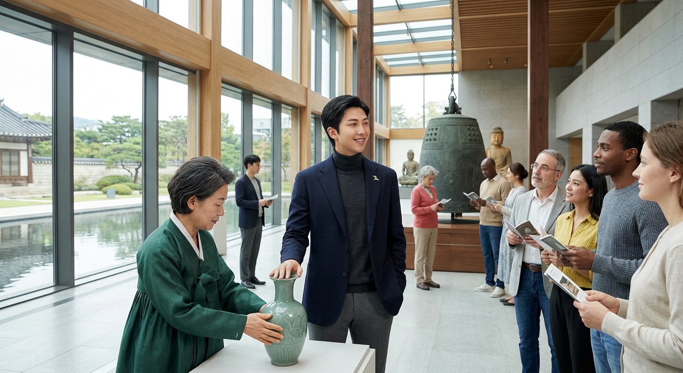 なぜBTS・RMは「国立中央博物館」の顔になったのか?世界が注目する文化外交の現在地