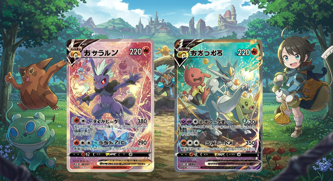 【ポケモンカード】『スカーレット＆バイオレット』拡張パック「パルデア・フェイト」2025年8月の相場変動を徹底解説！注目のカードと今後の展望