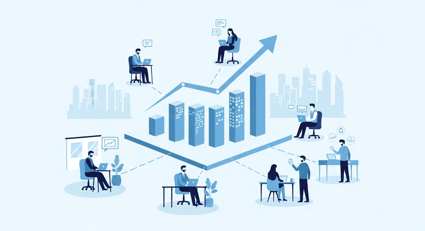フリーランスプラットフォーム市場：ハイブリッドワークと専門スキル需要の拡大で2031年までに2兆円規模へ