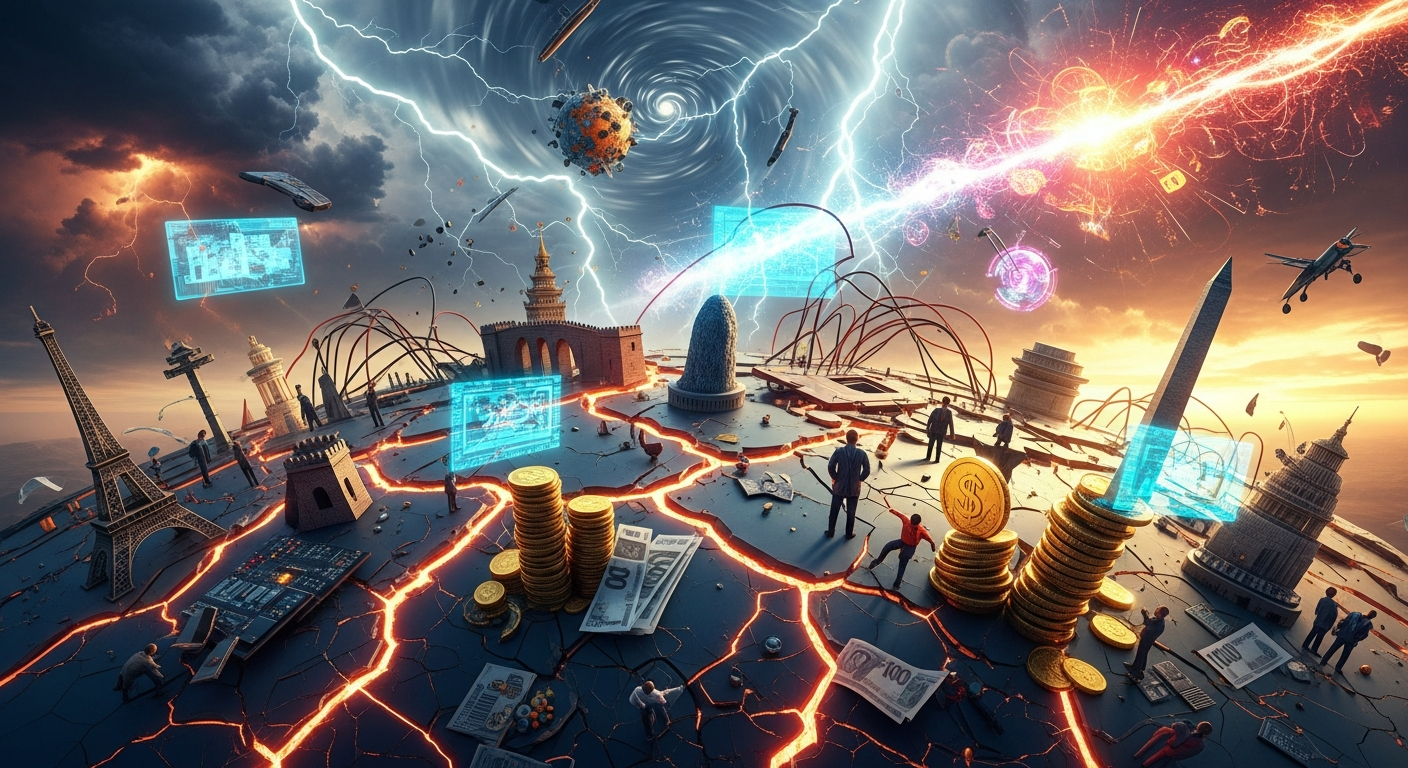 グローバルな混沌：地政学、経済、テクノロジーが交差する現代の課題