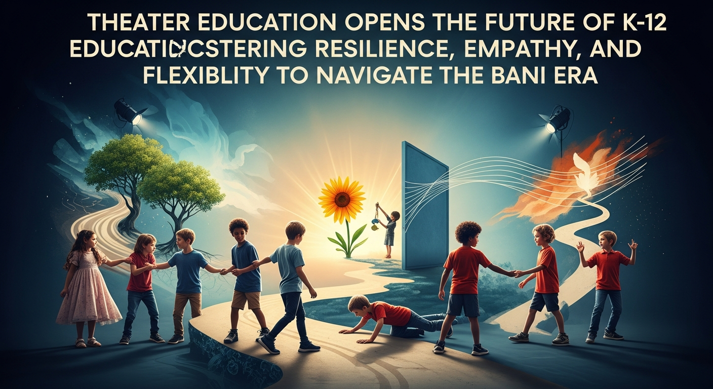 演劇教育がK-12教育の未来を拓く:BANI時代を生き抜くためのレジリエンス、共感力、柔軟性を育む