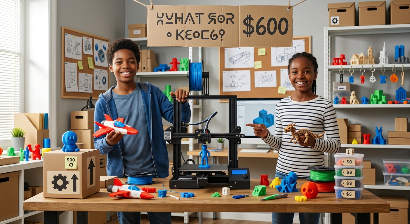 12歳の双子が600ドルで起業?3Dプリンターで築く「次世代のビジネスモデル」の裏側