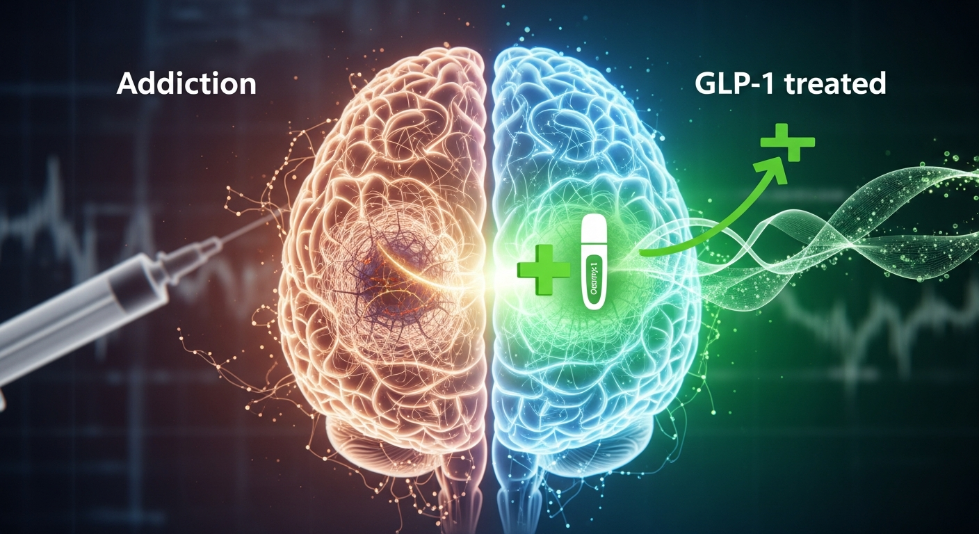 オゼンピックなどのGLP-1薬に「依存症リスク低減」の可能性？最新研究が示唆する新たな希望