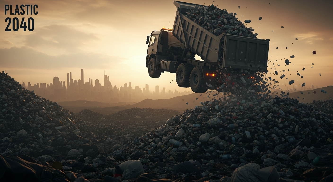 2040年、プラスチック汚染は「毎秒ダンプカー1台分」に? 報告書が示す衝撃の未来と脱却への道