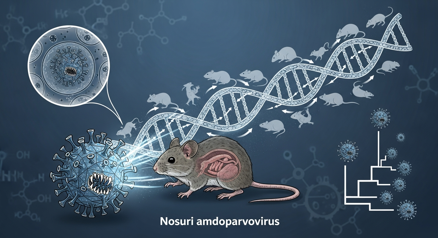 ハタネズミに潜む新ウイルス「FVAV」:感染実態、進化、免疫系への影響を初解明!
