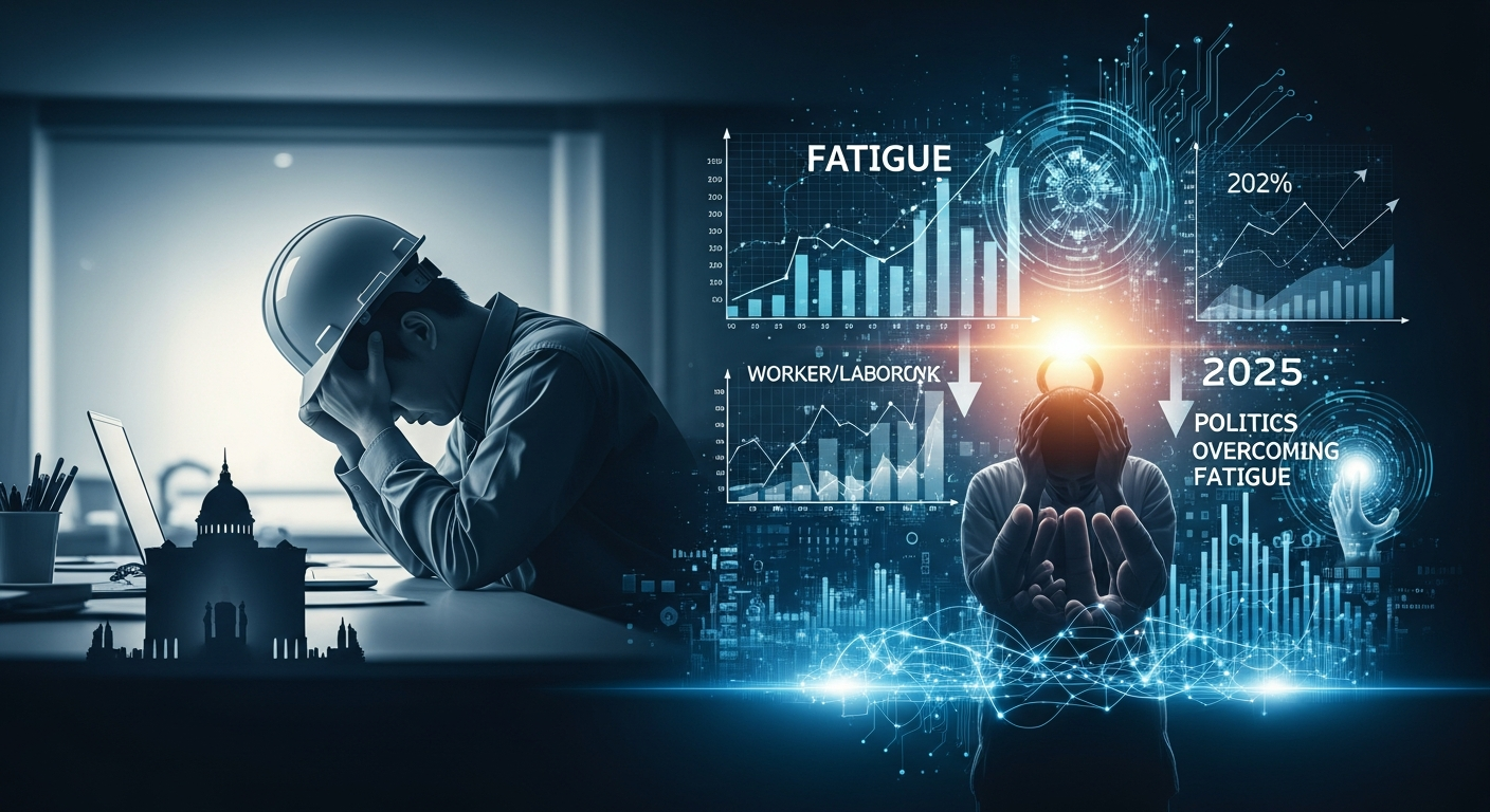 2025年「疲労」が労働者の言葉に。政治・経済・AIが招く疲労の背景と乗り越え方