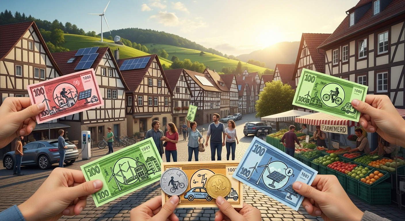 なぜドイツの小さな町は「おもちゃのお金」で脱炭素を目指すのか?地域通貨の驚くべき可能性