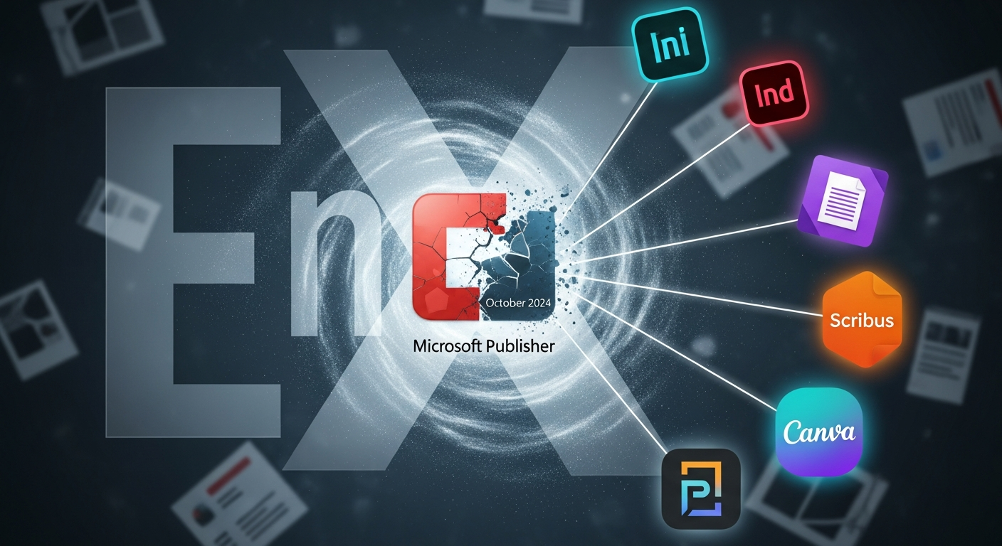 Microsoft Publisher、2024年10月にサービス終了！代替となる最適解を徹底解説