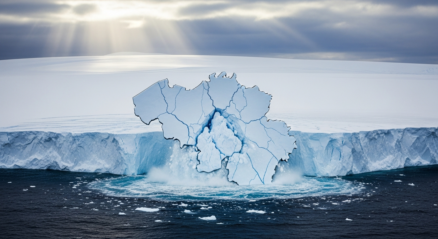 南極の氷が過去30年で「ベルギー半分」消失？衛星データが明かす海面上昇の警鐘