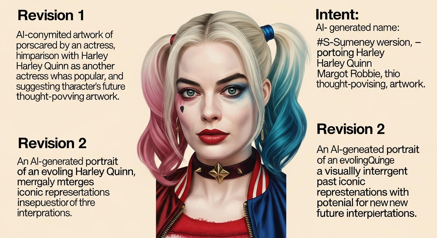 AIが描くシドニー・スウィーニー版ハーレイ・クイン:マーゴット・ロビーとの比較と未来への示唆