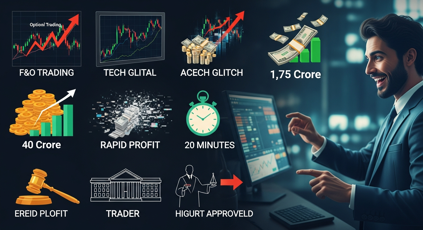 偶発的な40億円の証拠金で20分で1.75億円の利益を得たF&Oトレーダー、インド高等裁判所は利益保持を認める:その理由とは?