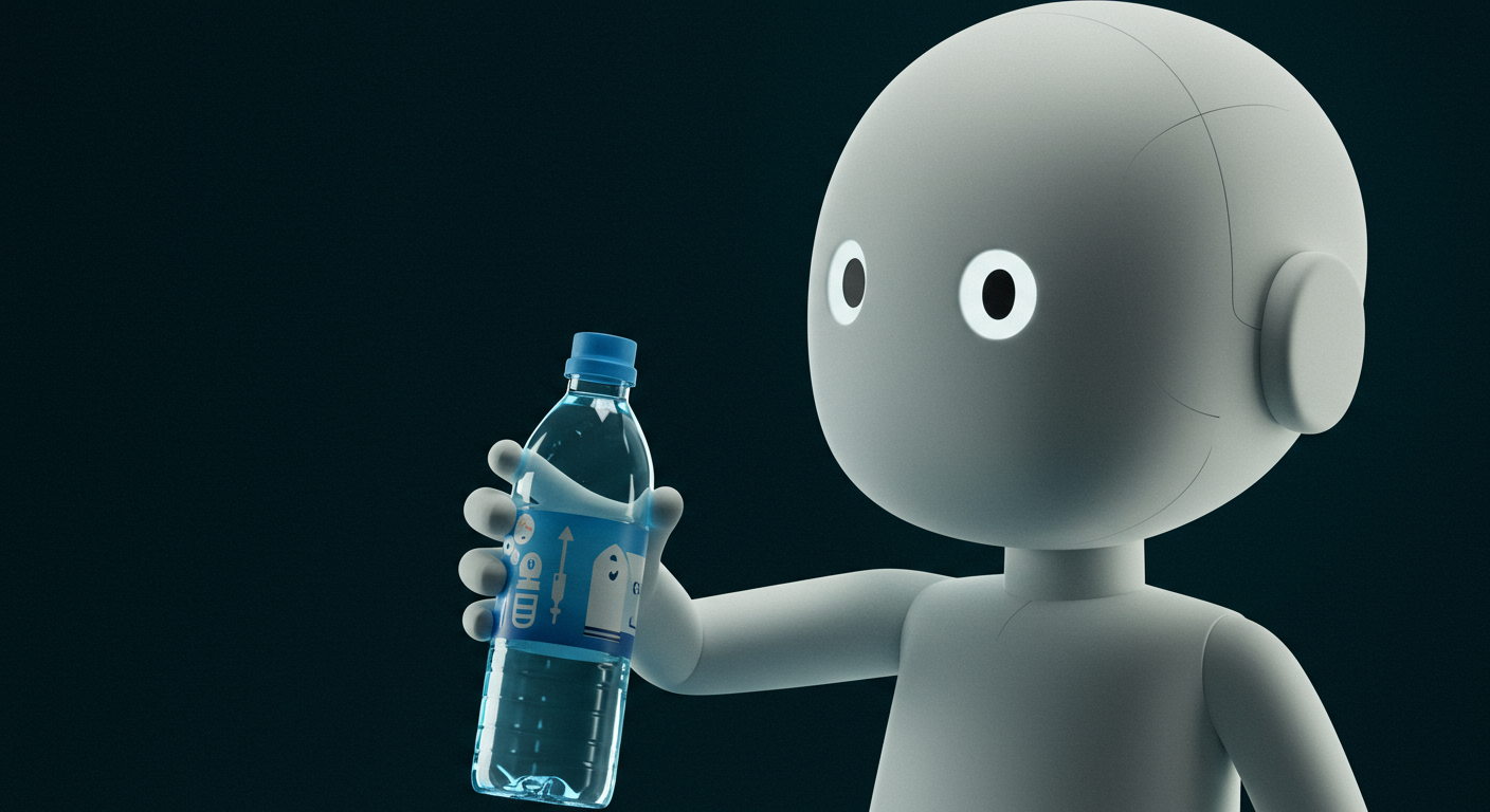 AIとの会話はペットボトル1杯分の水を消費?AIの隠れた水コストとその影響