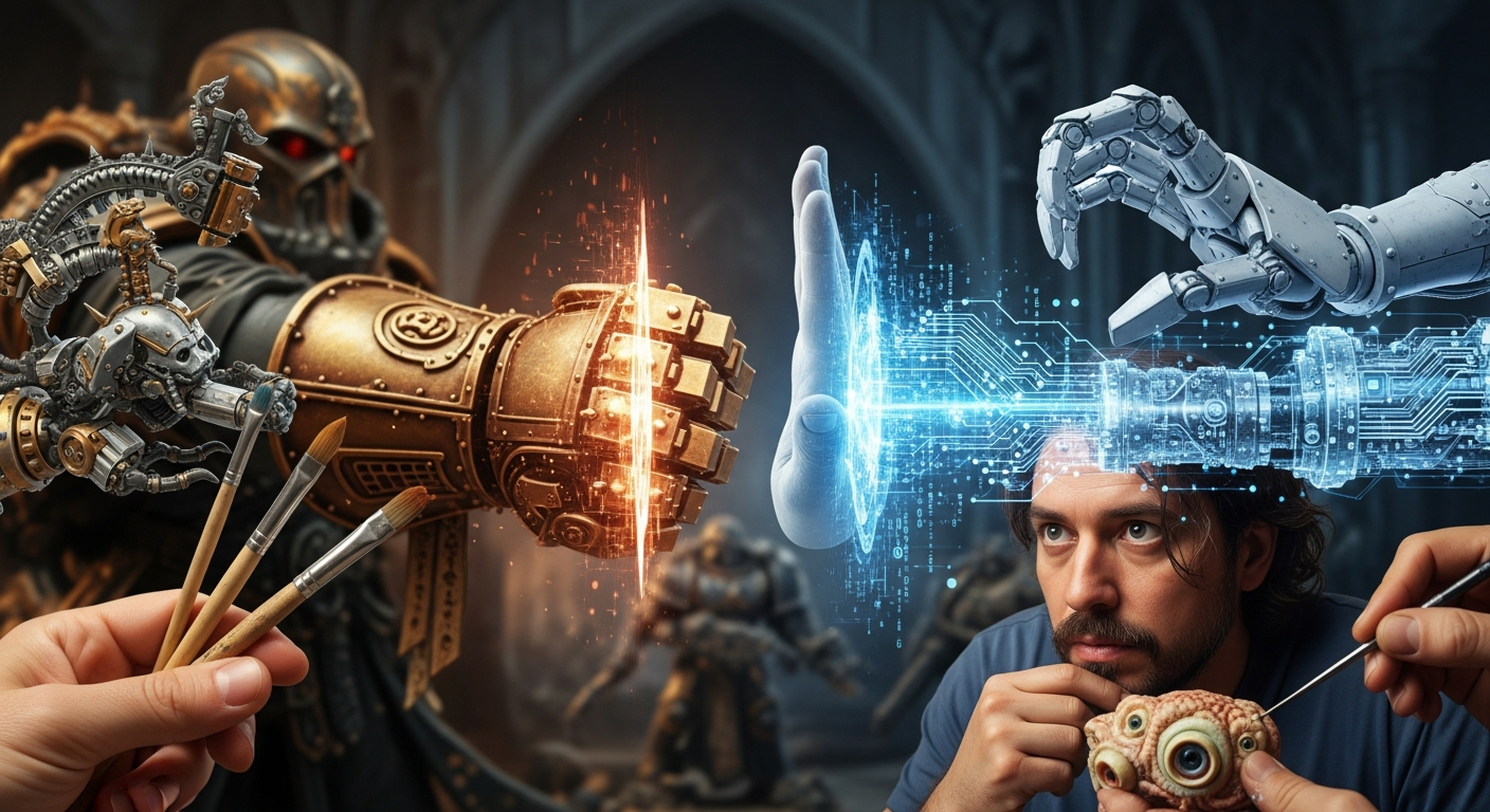 「ウォーハンマー」の親会社、AIをシャットアウト - クリエイティブ産業における「人間らしさ」の価値とは