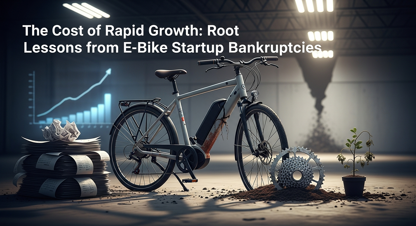 急成長の代償:e-bikeスタートアップが破綻した根本原因とその教訓