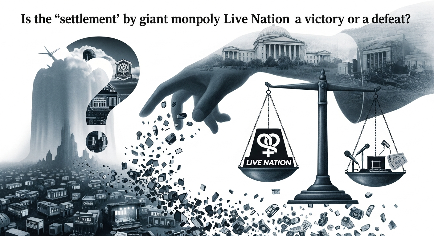 巨大独占企業ライブ・ネイションの「和解」は勝利か敗北か？司法省との2億ドル合意が業界に突きつけた問い
