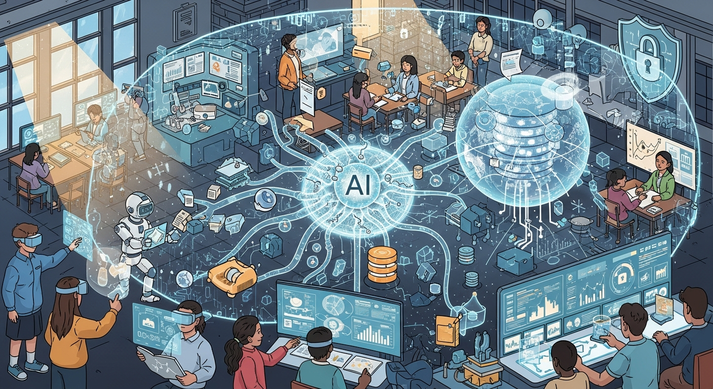 2026年のK-12教育DX:AI・データ・サイバーセキュリティが変革を牽引する5つのトレンド