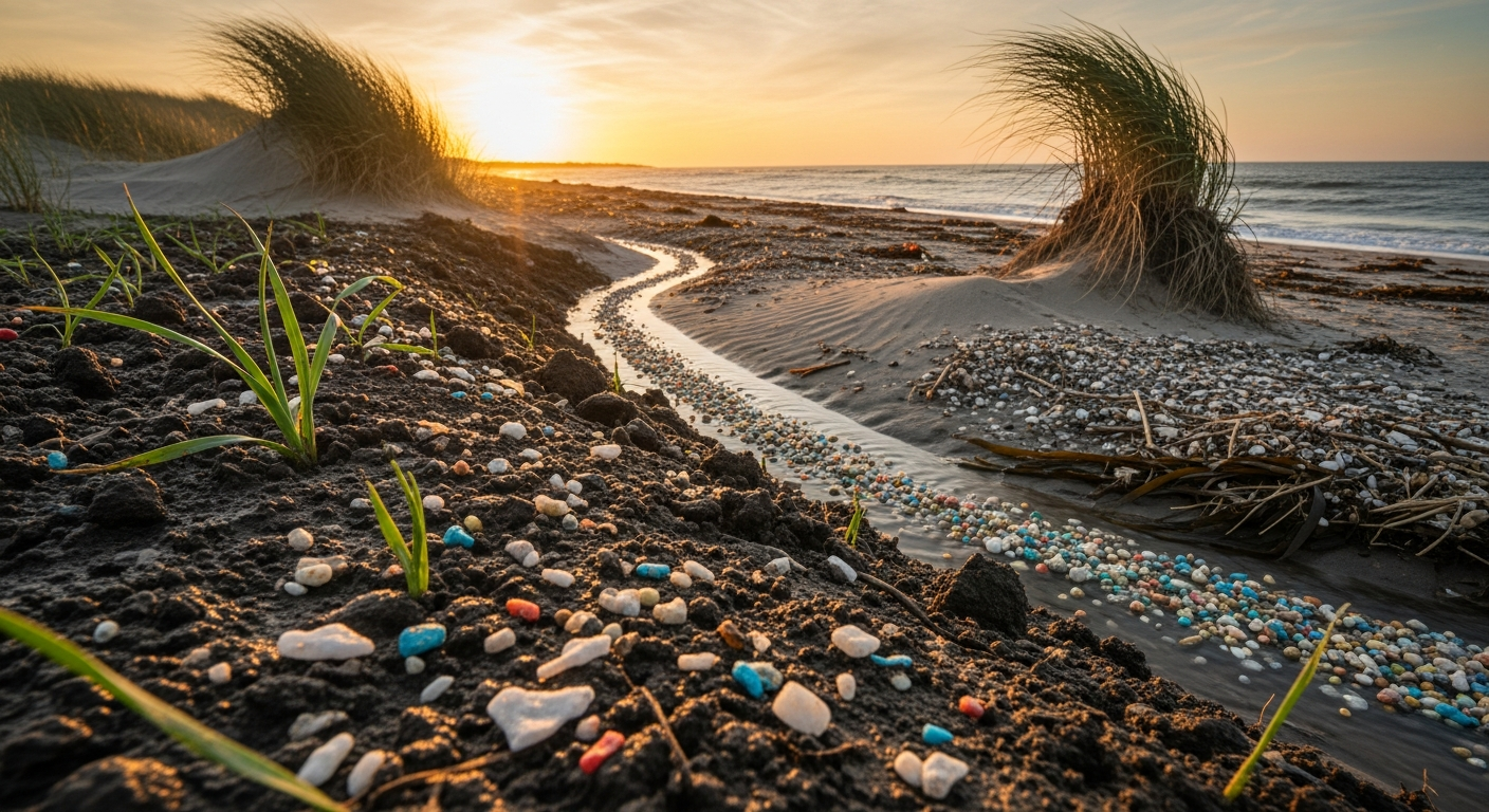 農地の「隠れた」汚染源:肥料コーティング剤が海岸に運ぶマイクロプラスチックの衝撃的実態