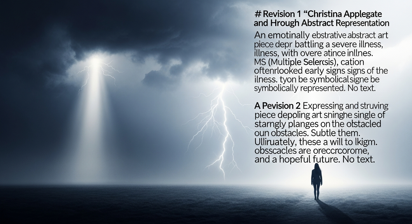 クリスティーナ・アップルゲートが闘うMS：見過ごしがちな初期症状と希望の光