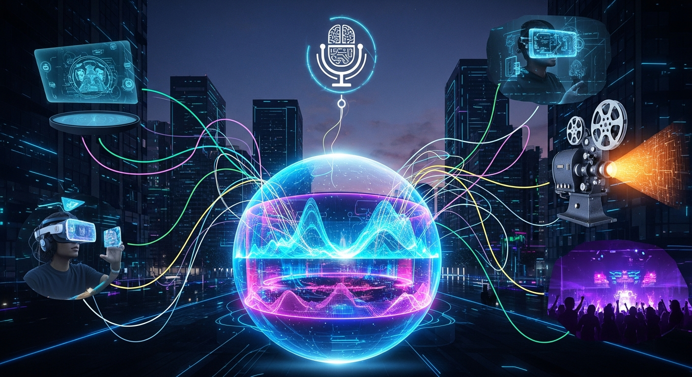 2025年エンタメ界の革新:AIポッドキャストから没入型Sphere、失われた映画フォーマット復活まで