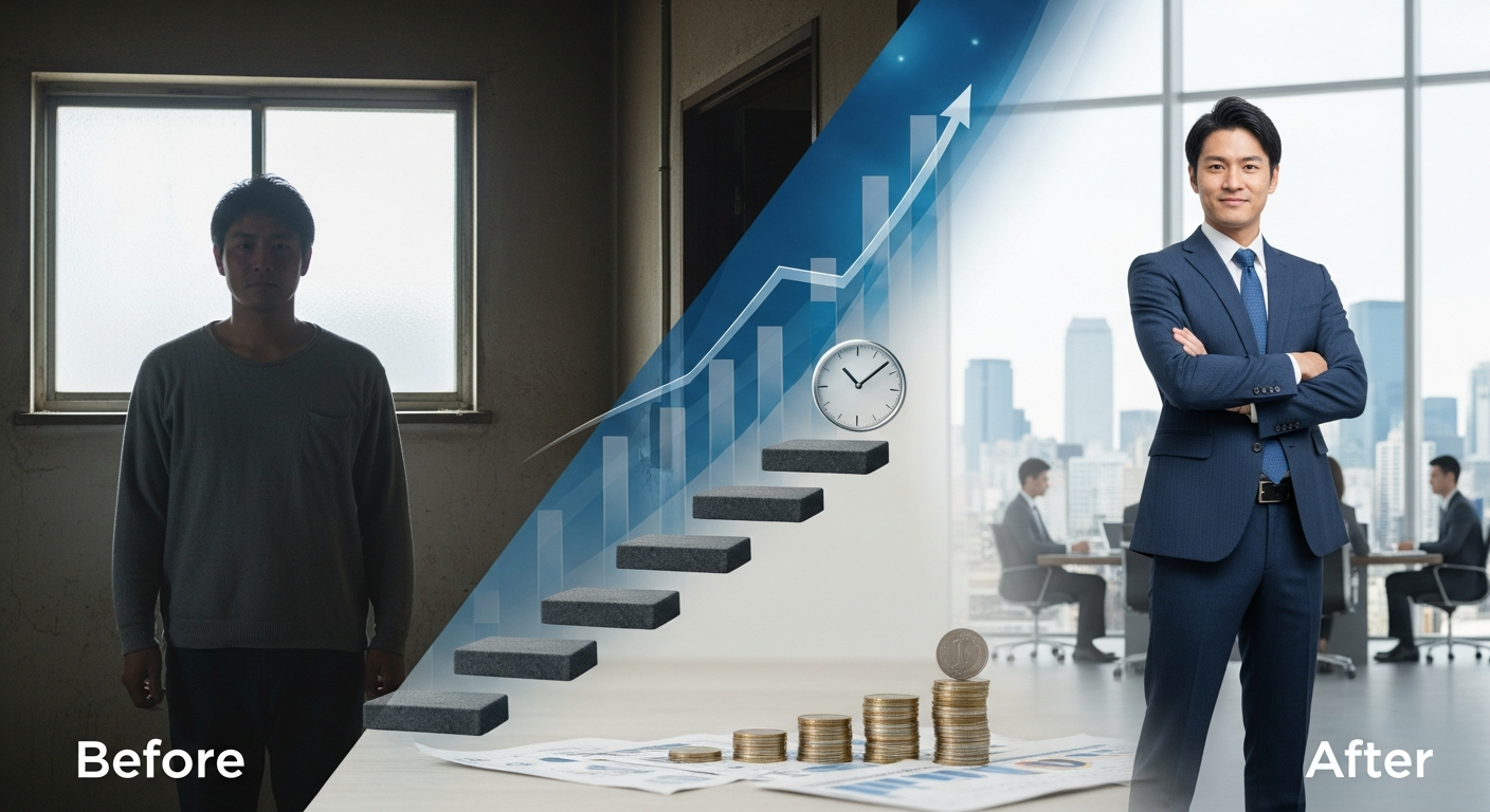 月給7,000円の仕事を選んだ男が、5年で年収15倍のCOOになった理由