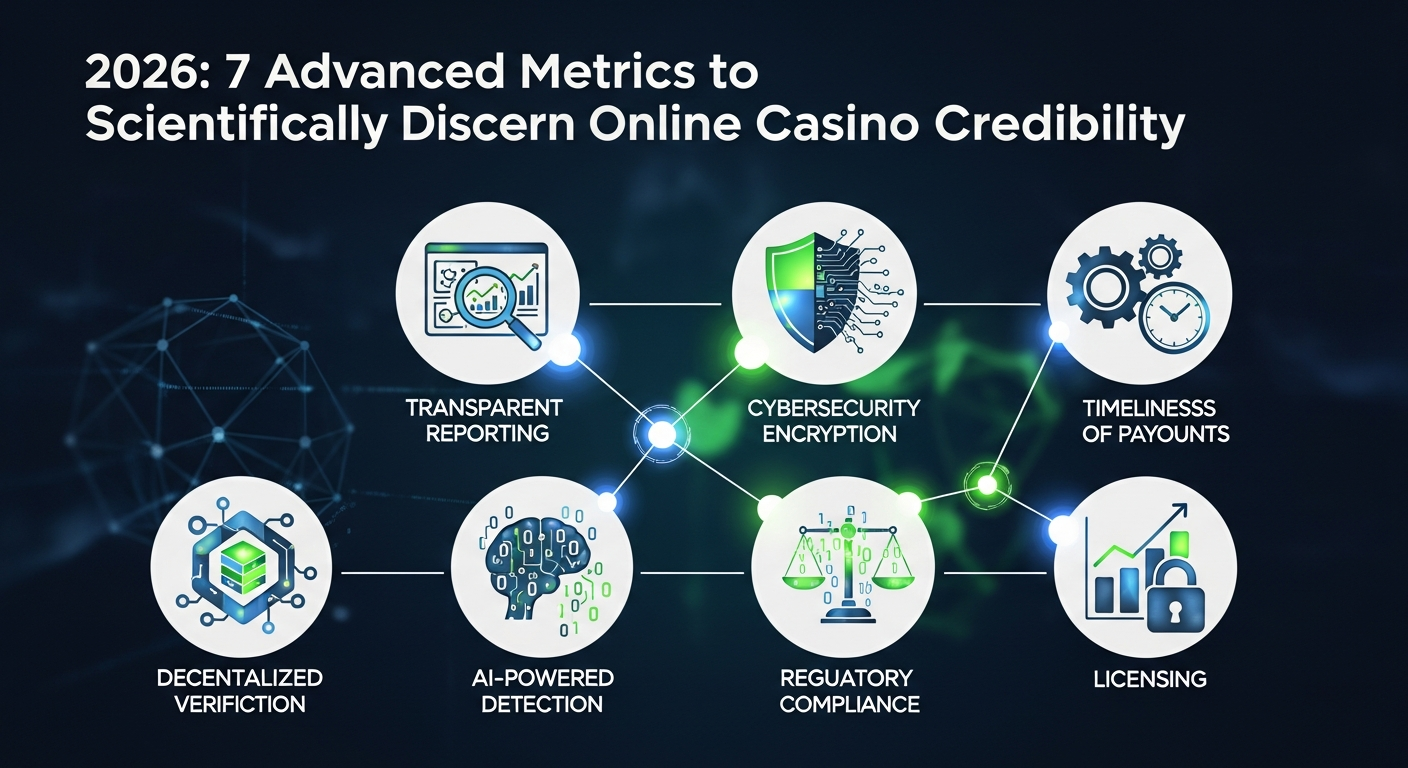 2026年版:オンラインカジノの信頼性を科学的に見抜く7つの高度な指標