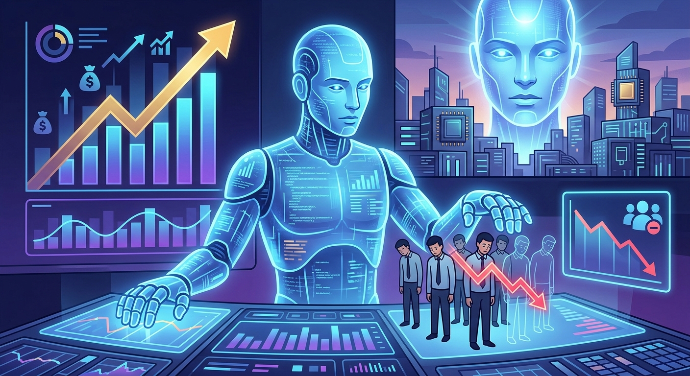 なぜ米巨大企業は過去最高益でも従業員を減らすのか?「AI時代の新しい資本主義」の衝撃
