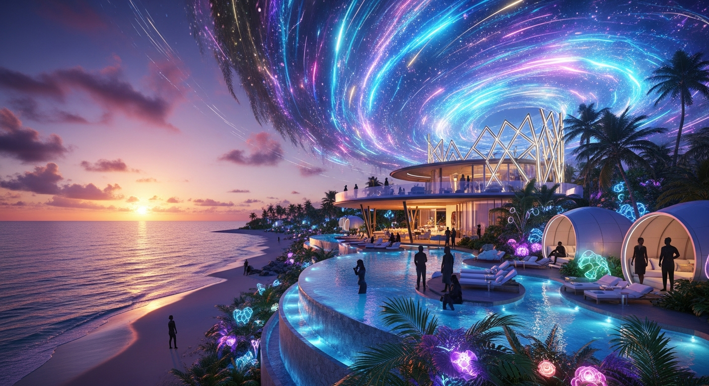 世界初！合法ラグジュアリー「サイケデリック・イマージョン」が2026年3月、カリブ海に誕生