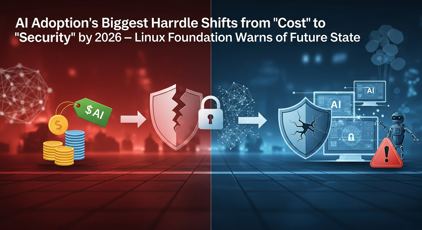 AI普及の最大の壁は「コスト」から「セキュリティ」へ―Linux Foundationが警告する2026年の現状