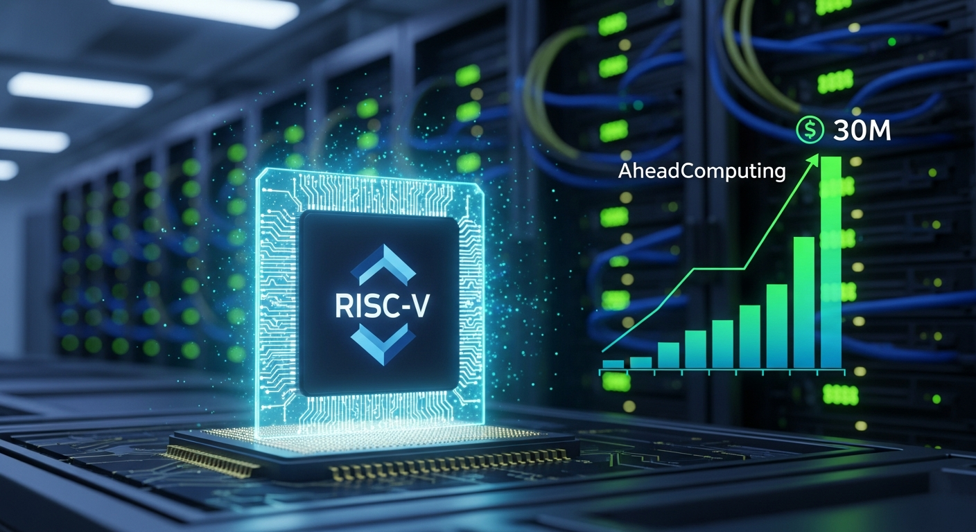 AIデータセンターのCPU開発を加速させるRISC-V:AheadComputingが3000万ドルの資金調達に成功