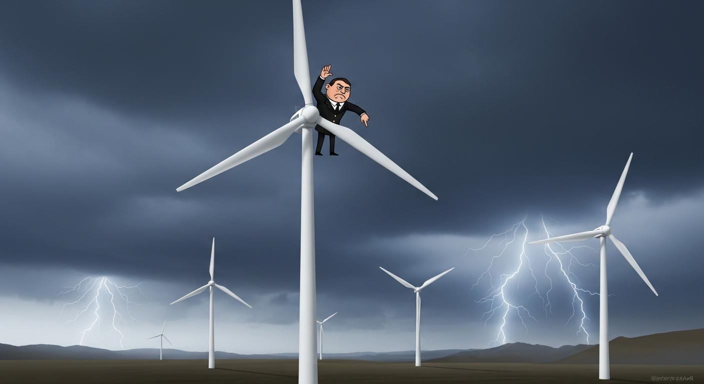 トランプ氏、風力発電は「史上最大の詐欺」と断罪!「土地を破壊する」愚かなリーダーたちを痛烈批判