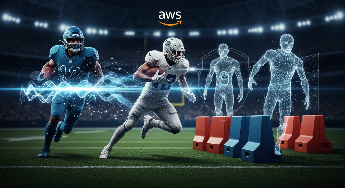 NFLとAWSの連携：デジタルアスリートで目指す、かつてない安全なフットボールの世界