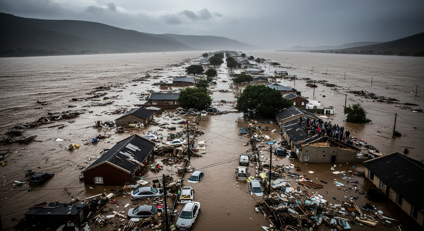 南アフリカを襲う未曾有の洪水：死者100人超、気候変動による危機が浮き彫りに