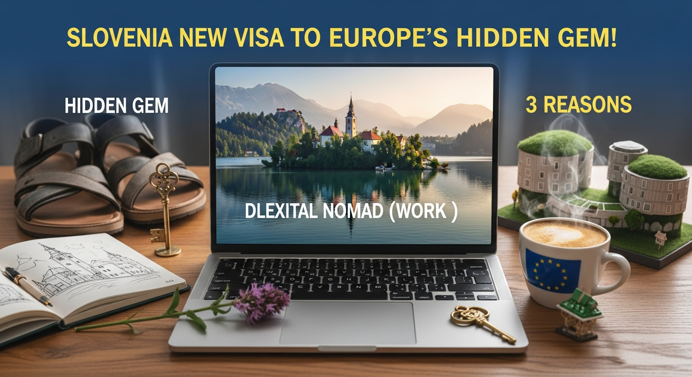 スロベニア新ビザで欧州の隠れた宝石へ!デジタルノマドが注目すべき3つの理由