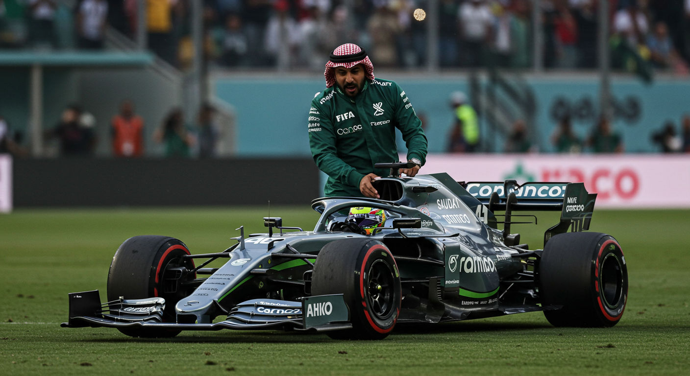 Saudi Aramcoのスポーツ界への巨額投資:FIFA、F1、ICCが批判に直面