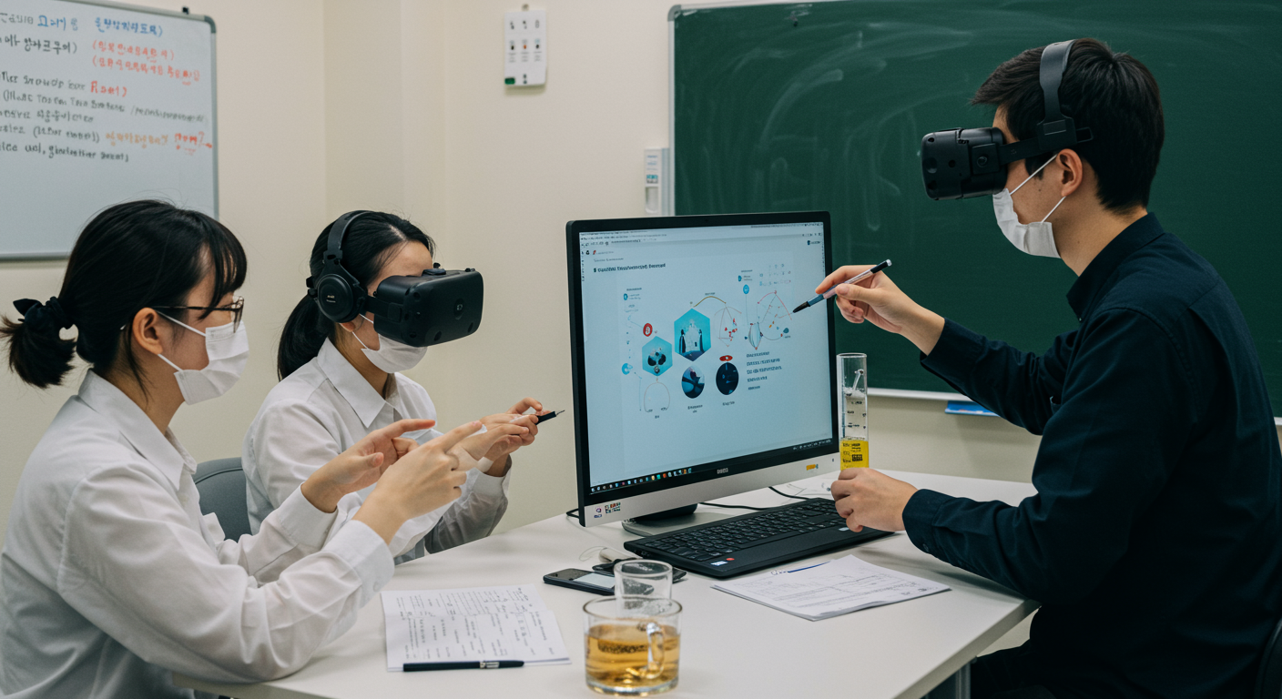 AI×VR化学実験室:カザフスタンの学生が示す、これからの学校のカタチ