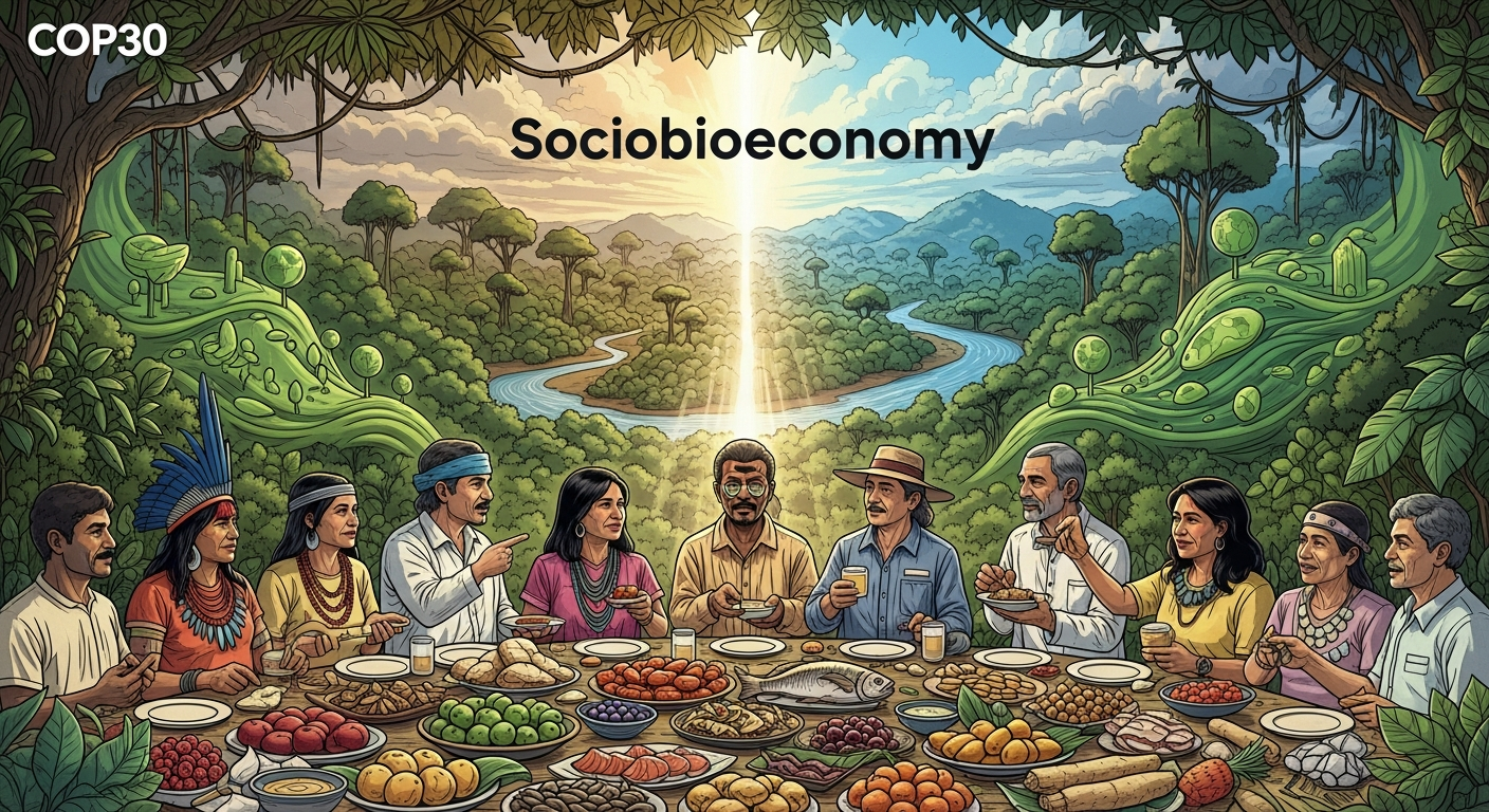 COP30を彩る「ソシオバイオエコノミー」:アマゾンの食文化が気候変動対策に灯す希望