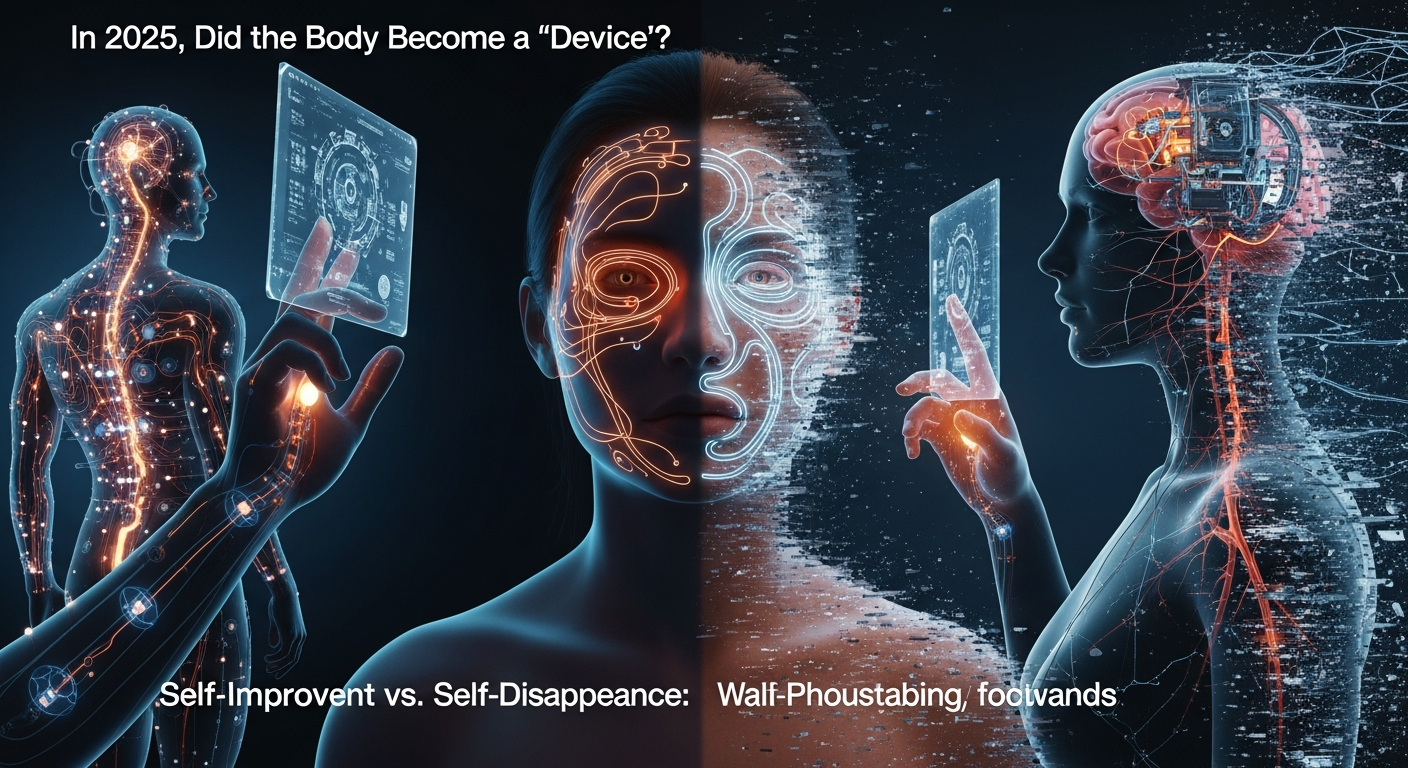 2025年、身体は「デバイス」になった? バイオハックが問う自己改善と自己消失の境界線