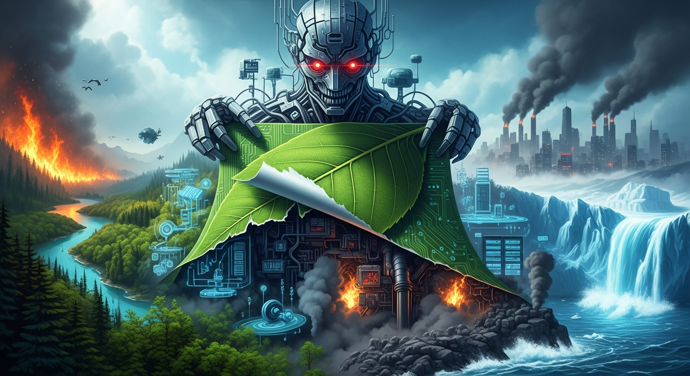 AIは気候危機を救う？ ビッグテックの「グリーンウォッシング」疑惑を徹底解剖！